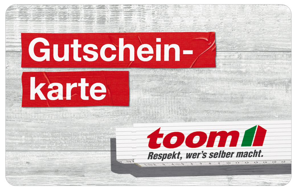 Toom Gutscheinkarte