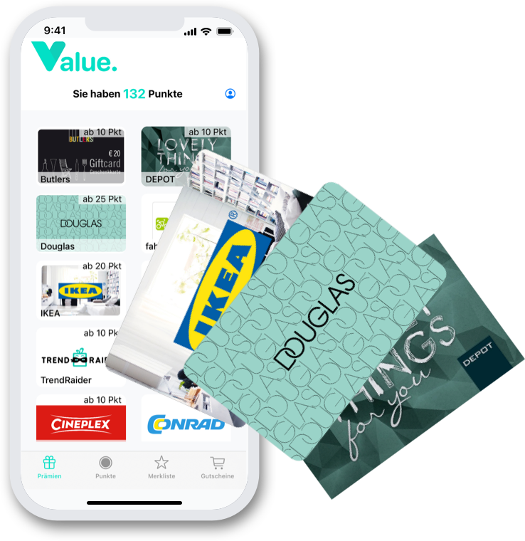 Value App Gutscheine